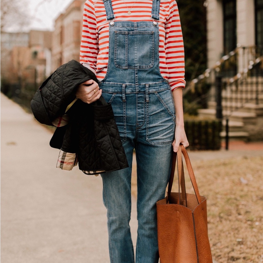 MADEWELL Denim Overalls Slim Medium